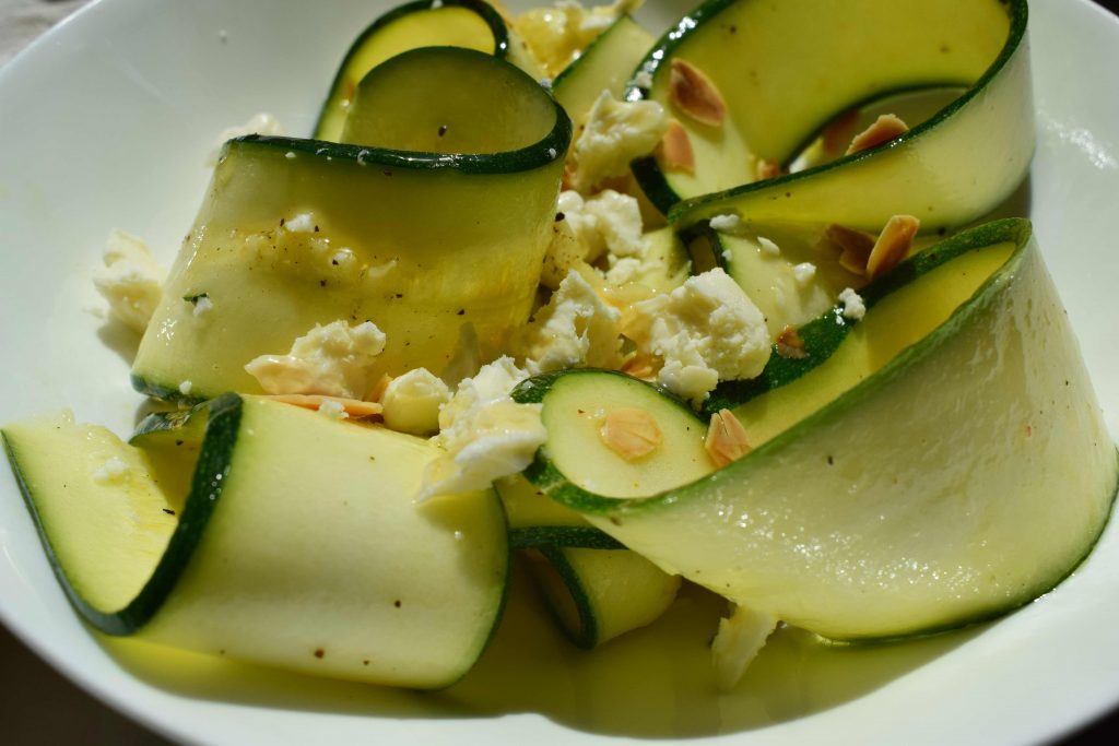 Zucchini Ribbons - Cooking with Izzy